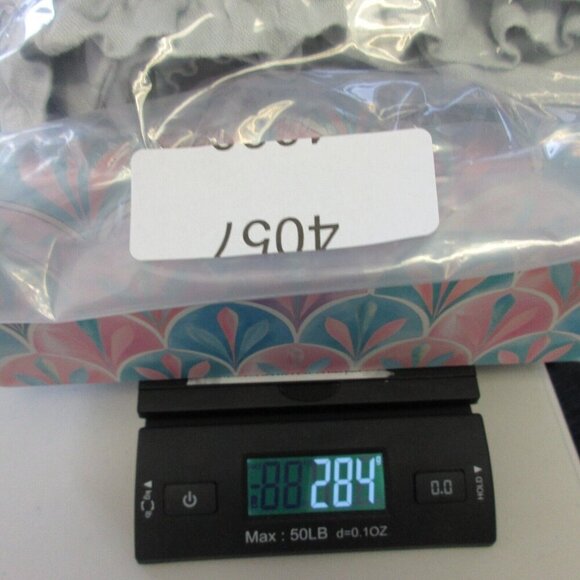 Abercrombie & Fitch Paperbag Shorts Women L Gray Linen Blend Belted Summer 284 - Picture 12 of 12